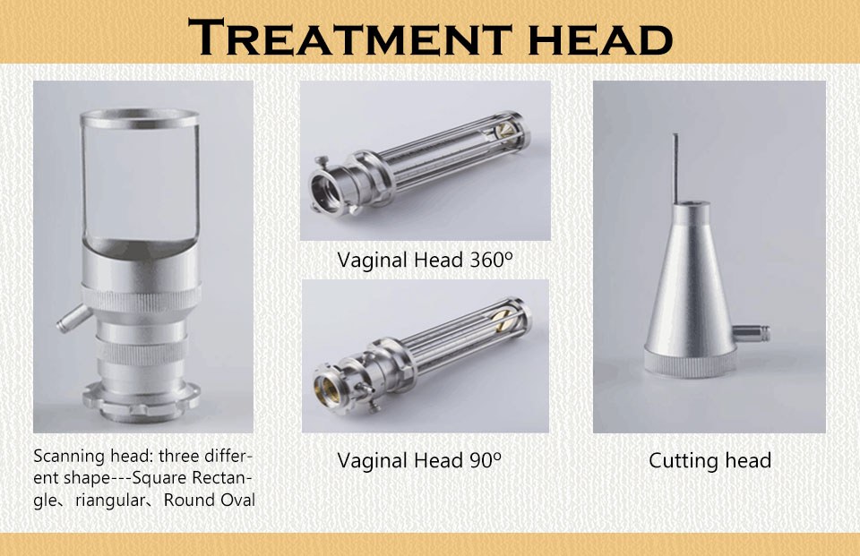 CO2 Laser Skin Treatment Stretch Mark Removal Machine